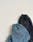 Little Foxx – Stitch Denim Jogger Pants