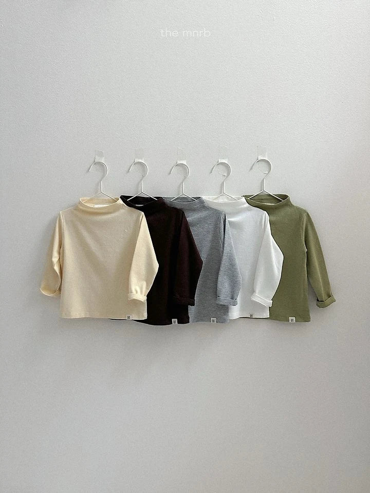 Little Foxx – Blossom Mock Neck Tee