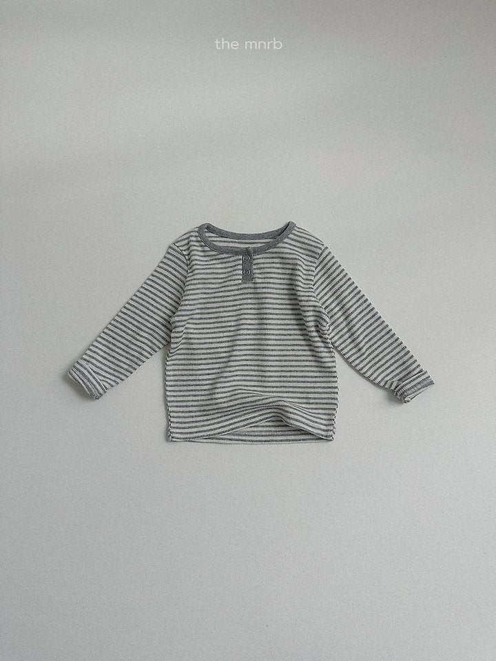 Little Foxx – Eddie Stripe Henley Tee