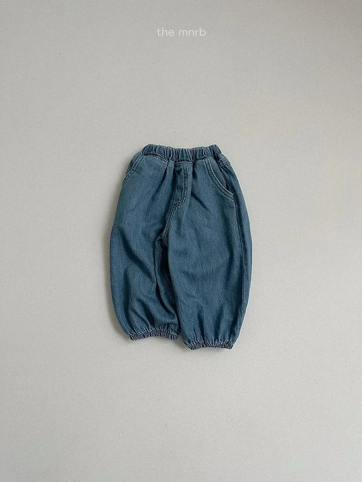 Little Foxx – Stitch Denim Jogger Pants