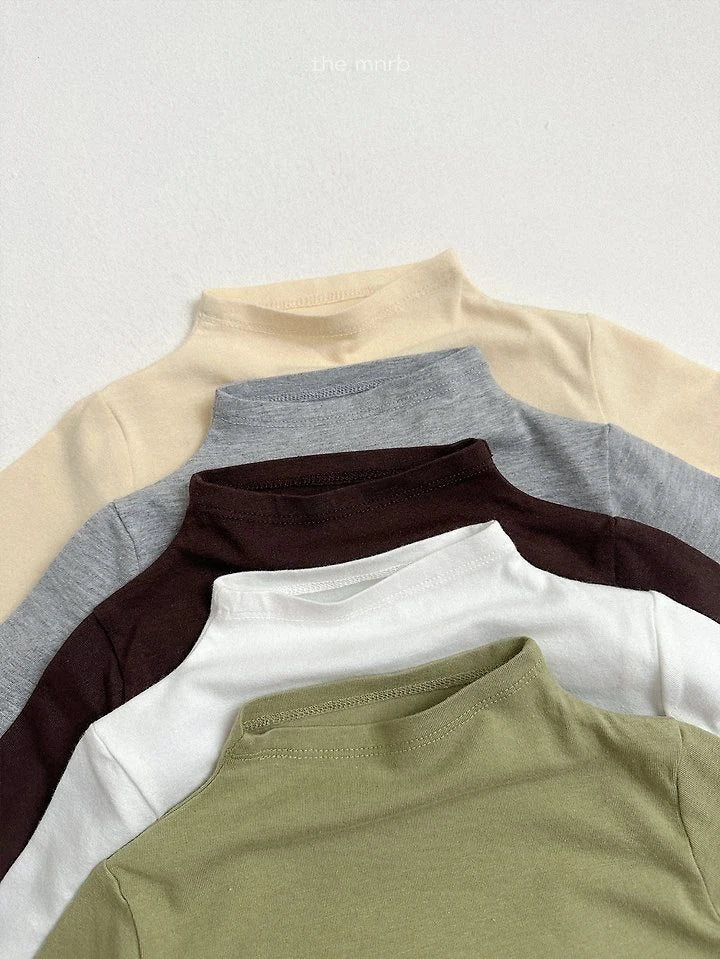 Little Foxx – Blossom Mock Neck Tee