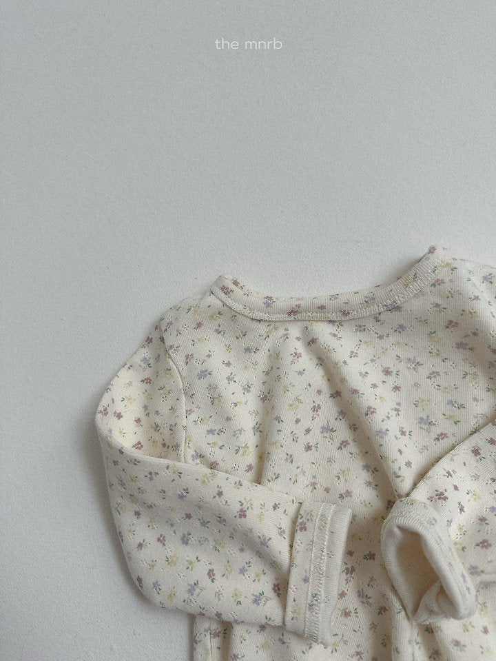 Little Foxx – Cotton Eyelet Long Sleeve Tee