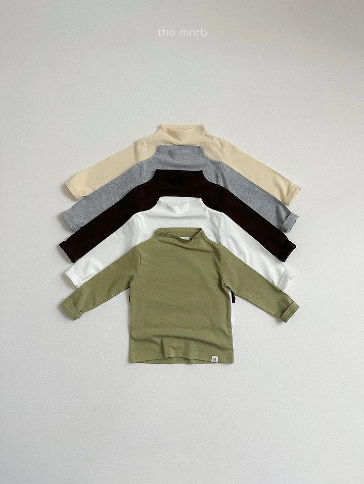 Little Foxx – Blossom Mock Neck Tee