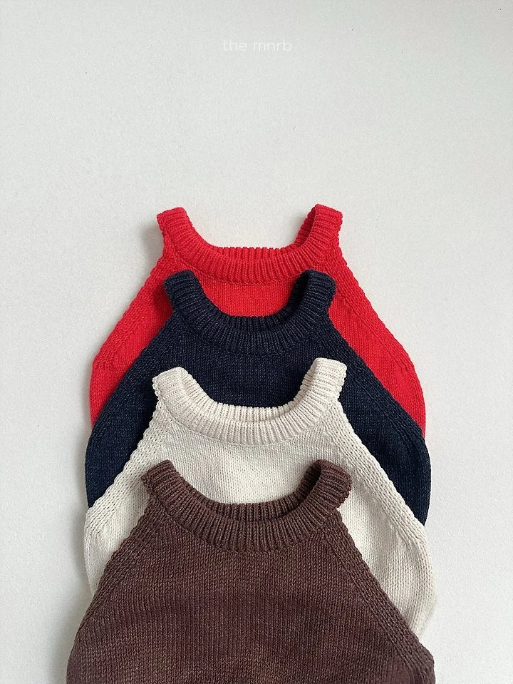 Little Foxx – Halter Neck Knit Top