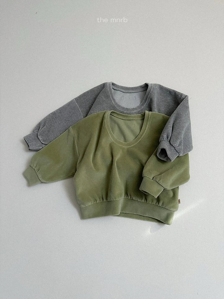 Little Foxx – Velour U-Neck Sweatshirt
