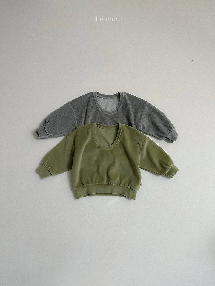 Little Foxx – Velour U-Neck Sweatshirt