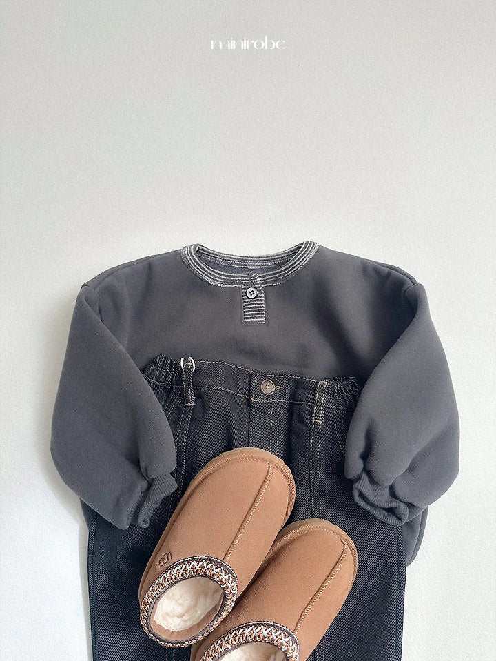 Little Foxx – Pofo Button Placket Sweatshirt