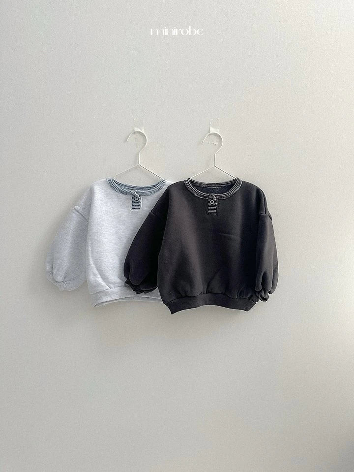 Little Foxx – Pofo Button Placket Sweatshirt