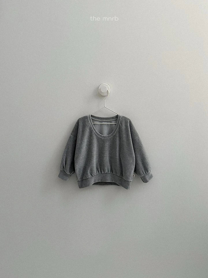 Little Foxx – Velour U-Neck Sweatshirt