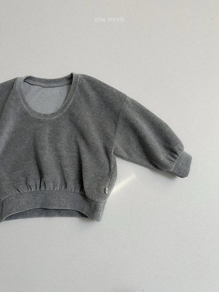 Little Foxx – Velour U-Neck Sweatshirt