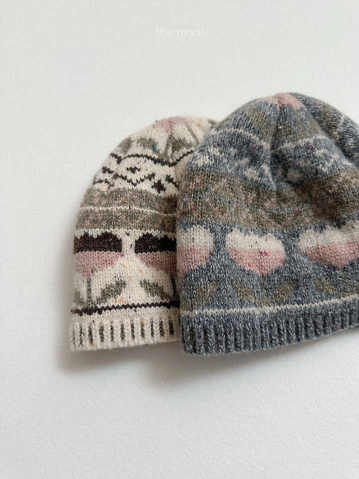 Little Foxx – Flower Jacquard Beanie