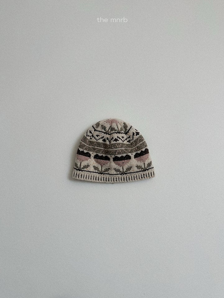 Little Foxx – Flower Jacquard Beanie