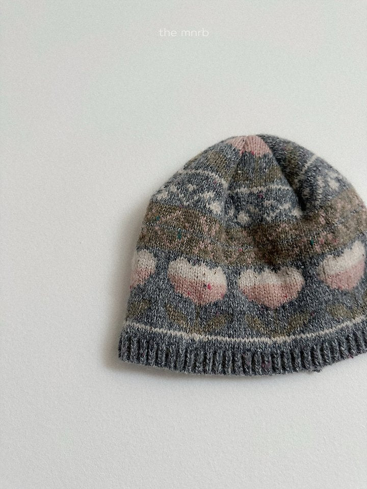 Little Foxx – Flower Jacquard Beanie
