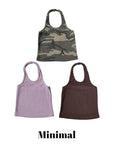 Little Foxx – Ribbed Halter Top