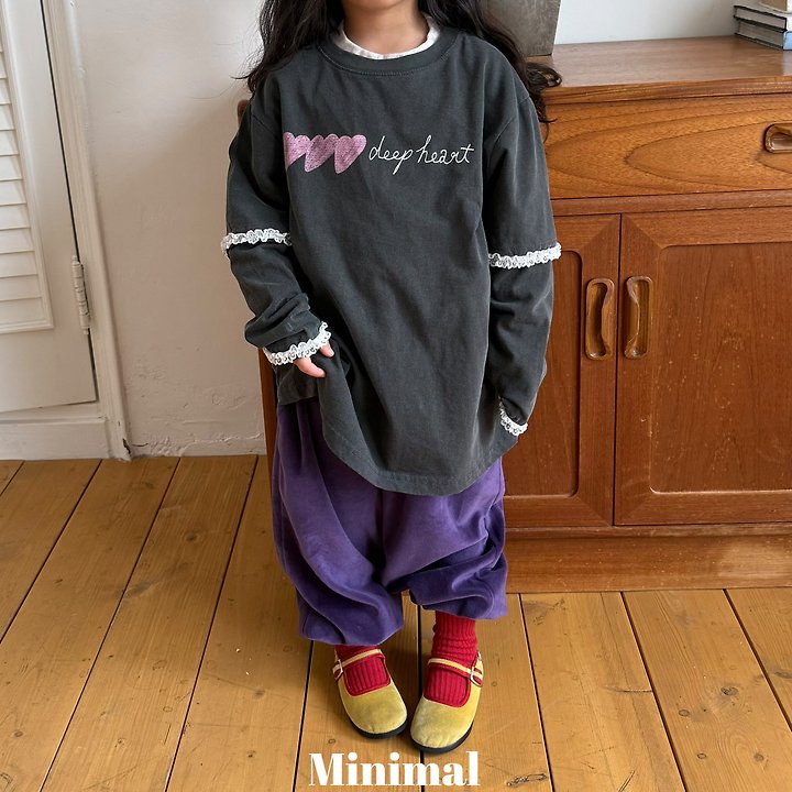 Little Foxx – Velour Button Jogger Pants