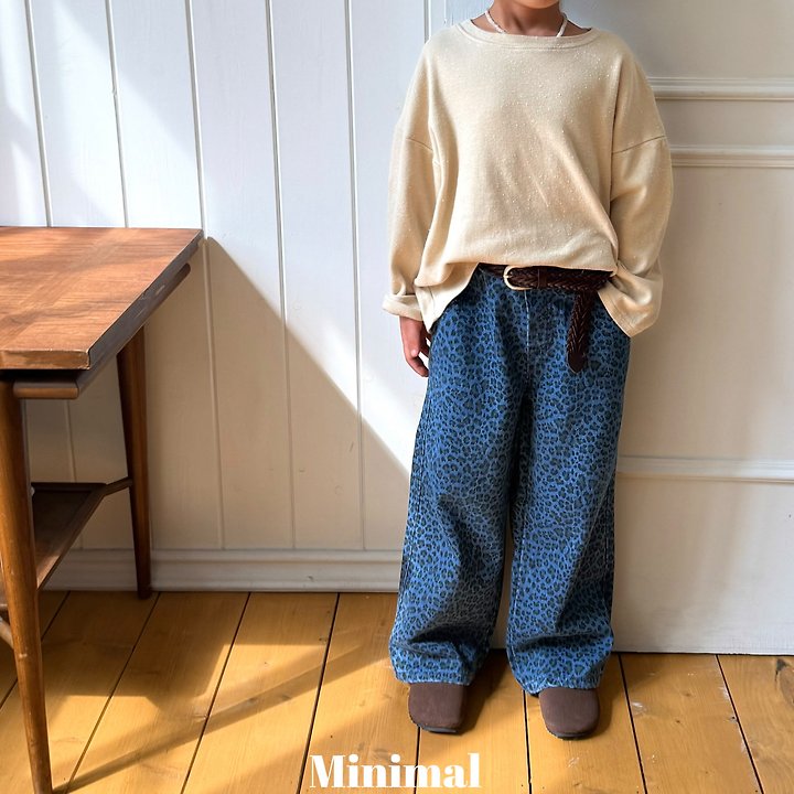 Little Foxx – Leopard Standard Denim