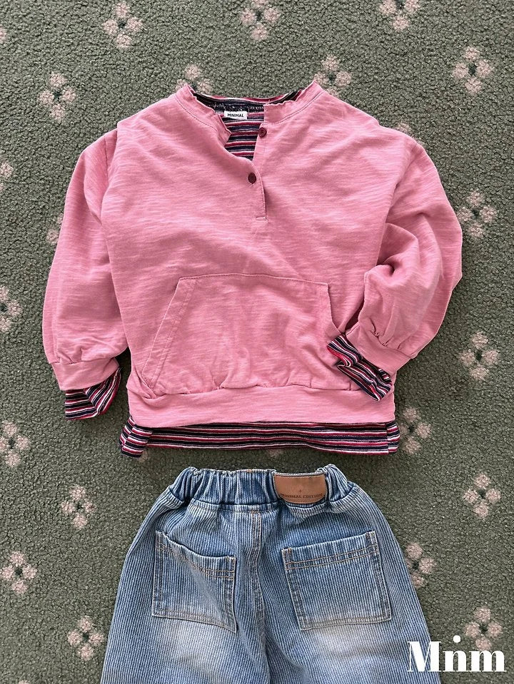 Little Foxx – Henley Pocket Tee