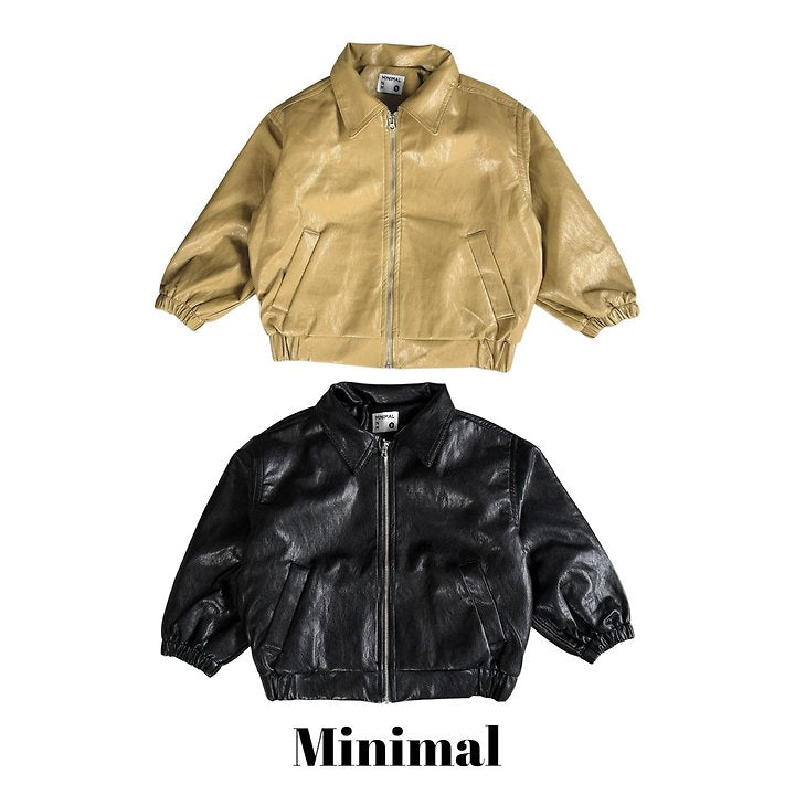 Little Foxx – Soft Leather Zip-Up Jacket