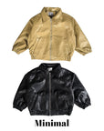Little Foxx – Soft Leather Zip-Up Jacket