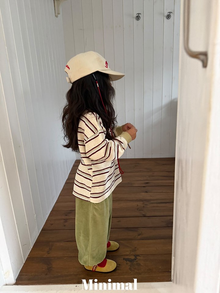 Little Foxx – Velour Button Jogger Pants