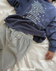 Little Foxx – Velour Button Jogger Pants
