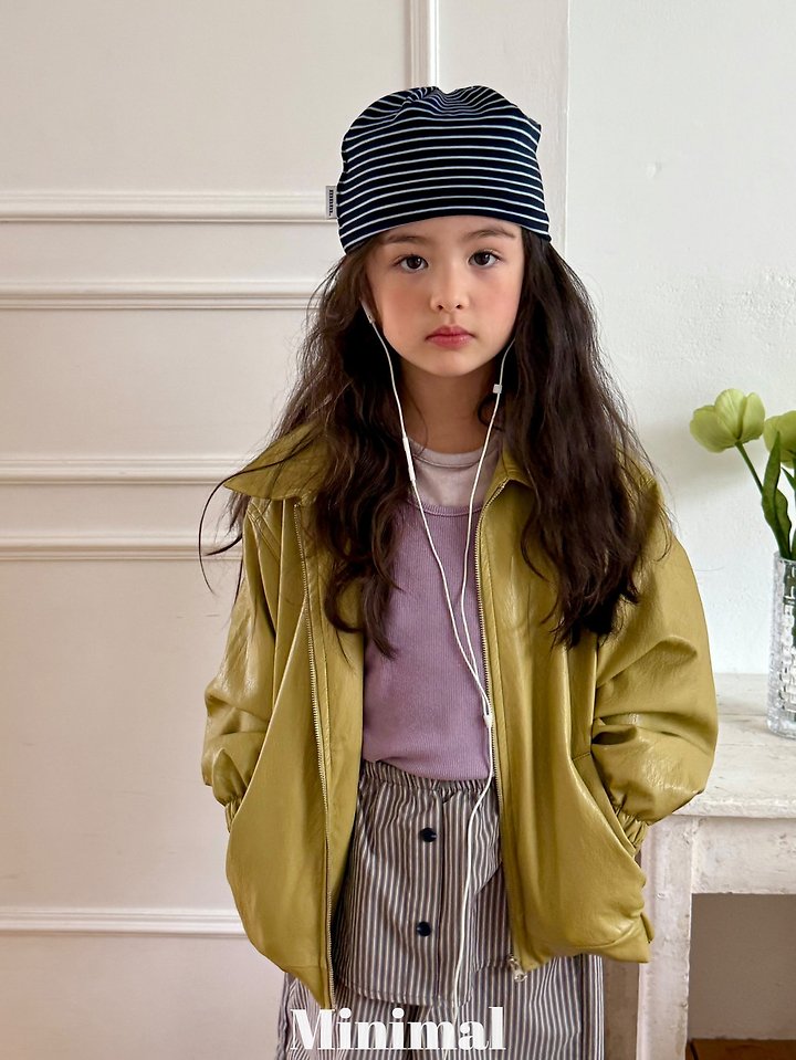 Little Foxx – Soft Leather Zip-Up Jacket