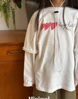 Little Foxx – Deep Heart Lace Tee