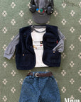 Little Foxx – Leopard Standard Denim