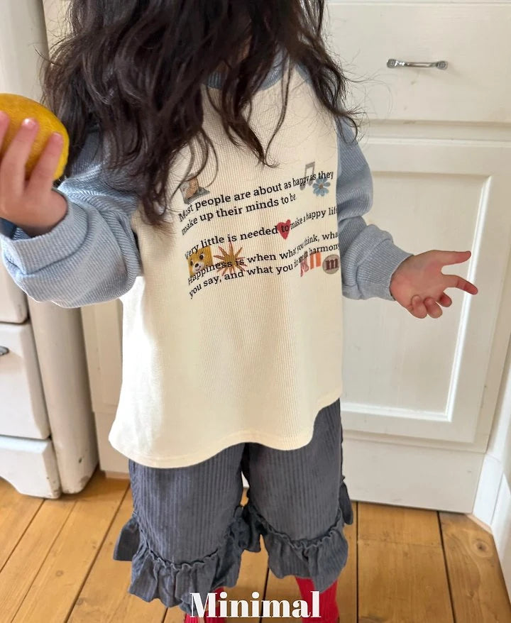 Little Foxx – Printed Raglan Tee