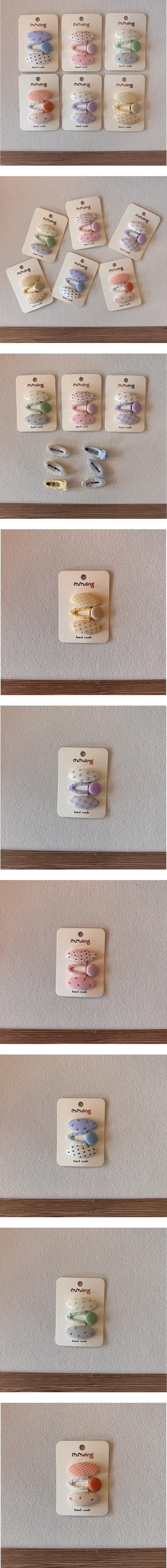 Little Foxx – Candy Button Snap Clip Set