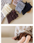 Little Foxx – 3-Tier Frill Ribbon Socks