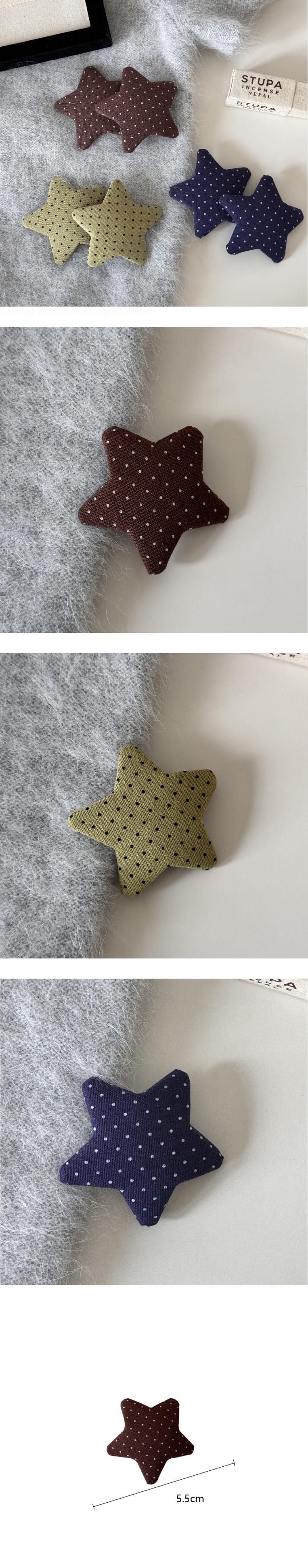 Little Foxx – Star Dot Snap Clip
