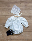 Little Foxx – Chocolate Lace Bonnet