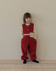 Little Foxx – Waffle Button Jumpsuit