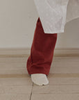 Little Foxx – Peach Bootcut Pants