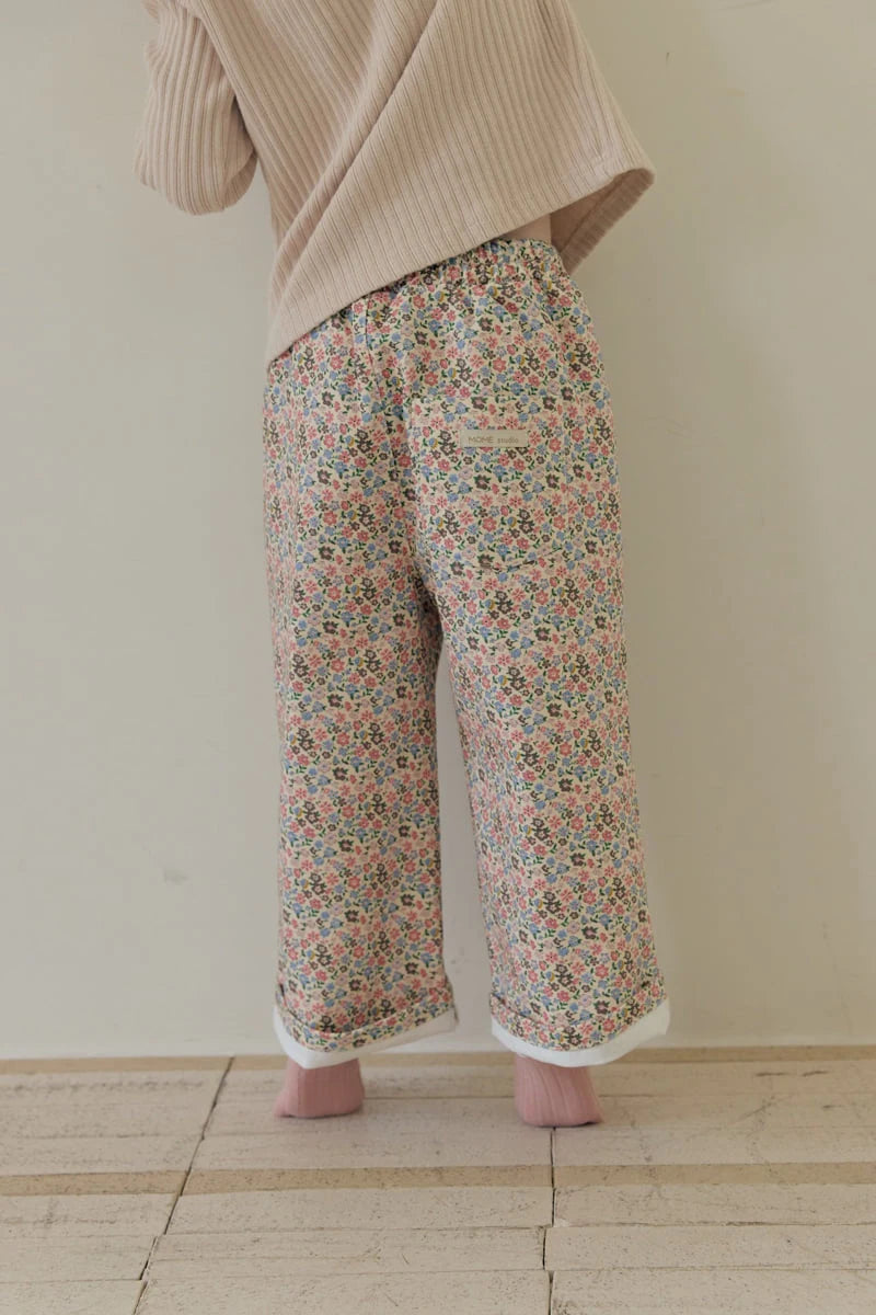 Little Foxx – Mocca Flower Pants