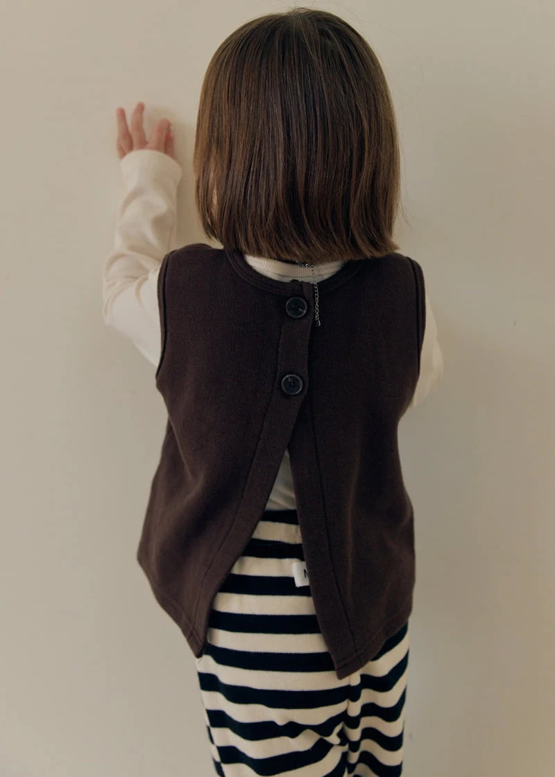 Little Foxx – Button 2-Sided Vest