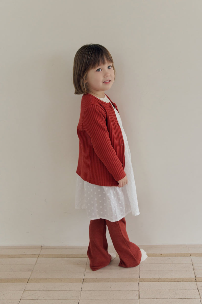 Little Foxx – Peach Bootcut Pants