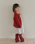 Little Foxx – Peach Bootcut Pants