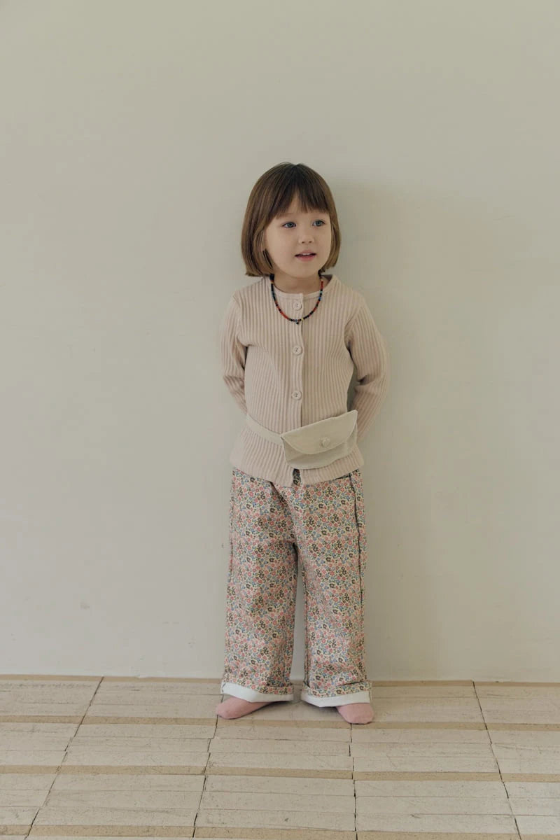 Little Foxx – Mocca Flower Pants