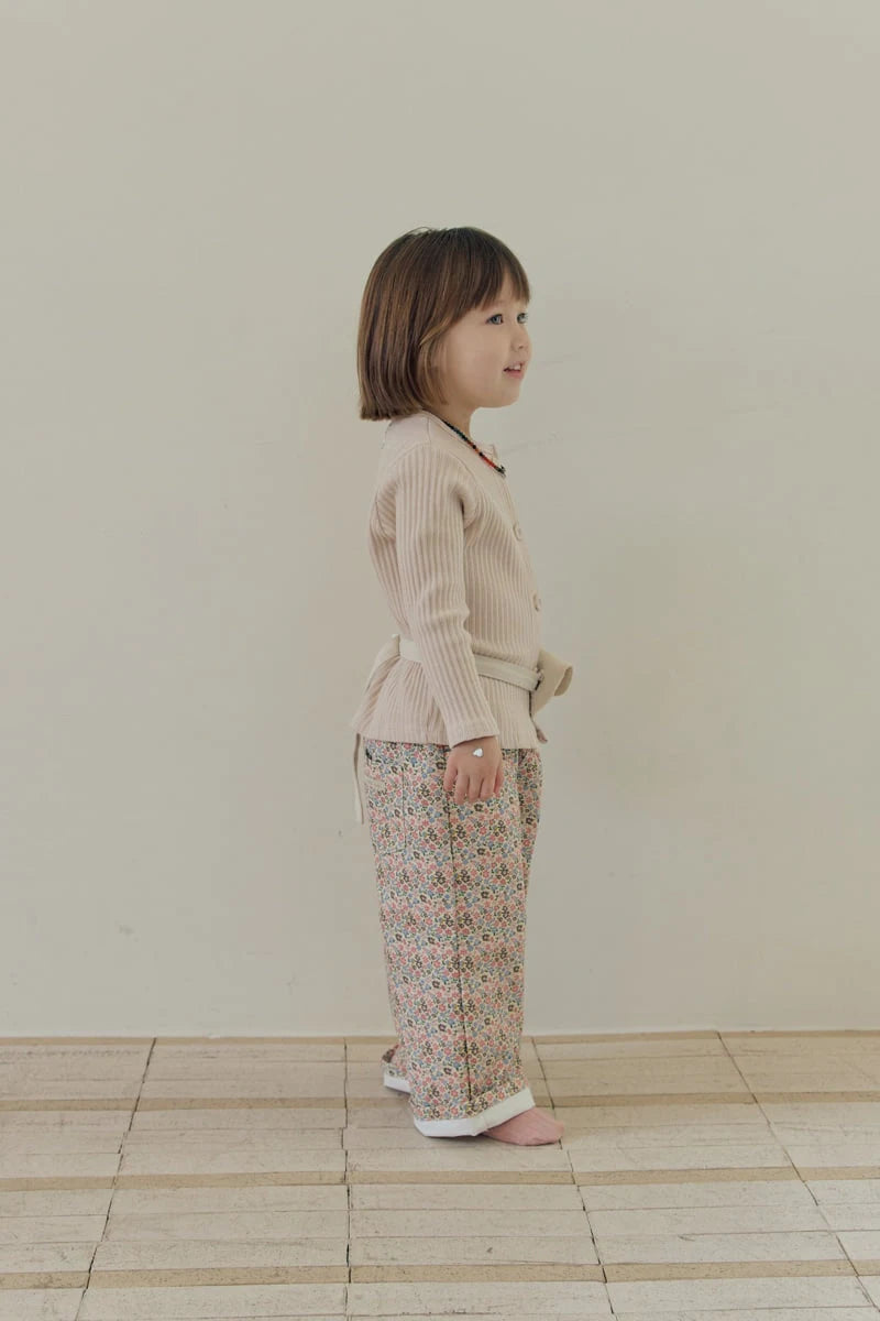 Little Foxx – Mocca Flower Pants