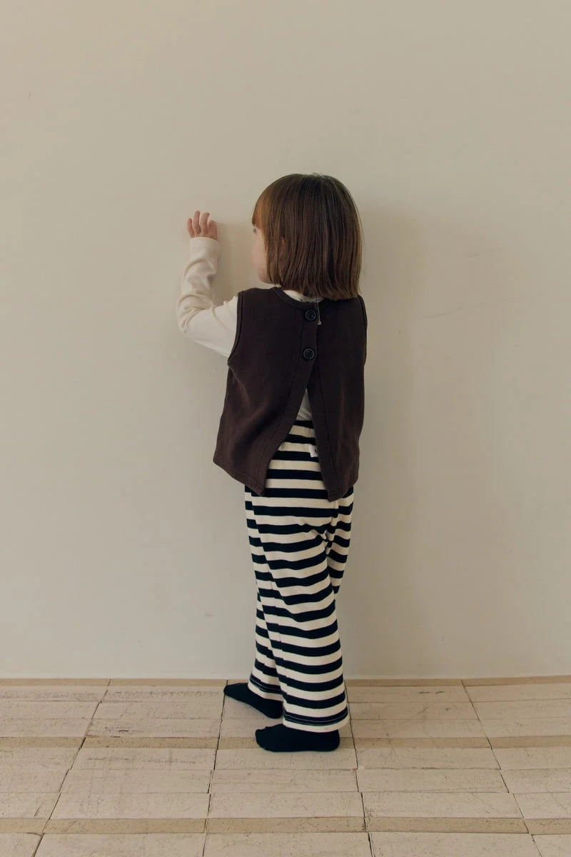 Little Foxx – Button 2-Sided Vest