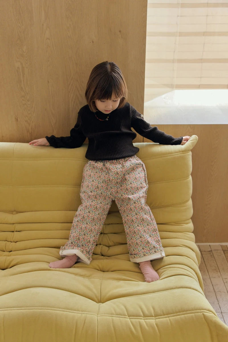 Little Foxx – Mocca Flower Pants