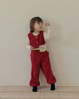 Little Foxx – Waffle Button Jumpsuit