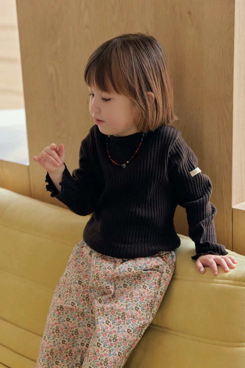 Little Foxx – Mocca Flower Pants