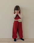 Little Foxx – Waffle Button Jumpsuit