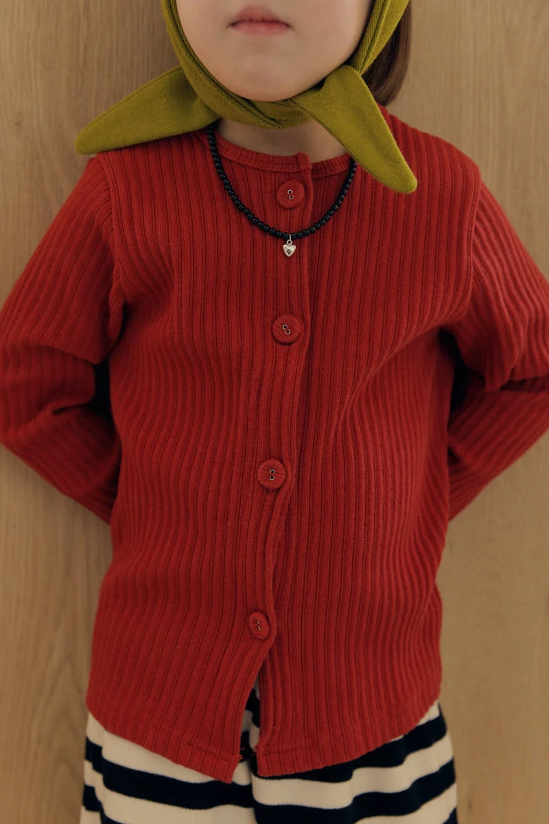 Little Foxx – Lolly Ribbed Cardigan