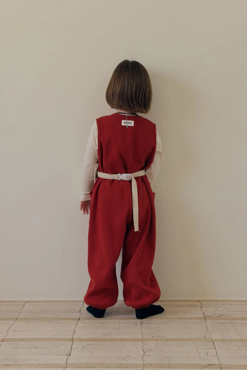 Little Foxx – Waffle Button Jumpsuit
