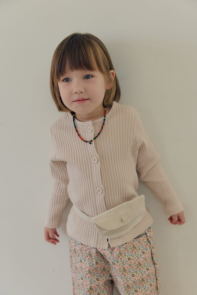 Little Foxx – Lolly Ribbed Cardigan