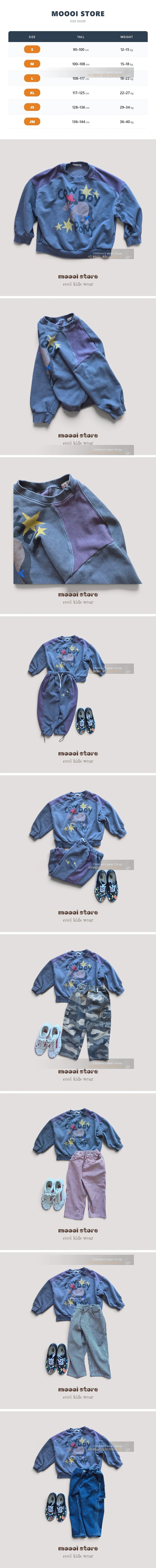 Little Foxx – Pony Cut Pigment Sweatshirt